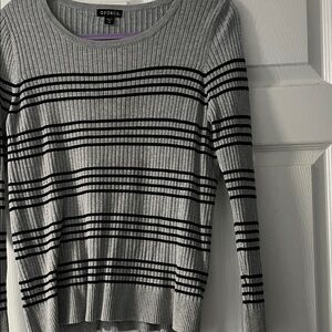 George Gray and Black striped sweater XXL